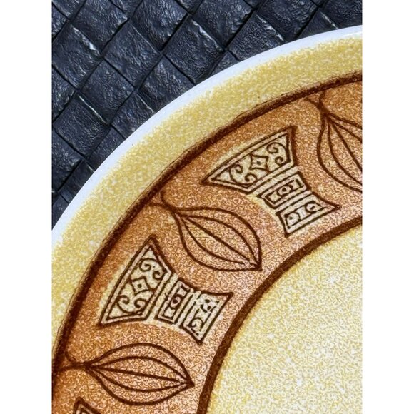 4 Vintage TAYLOR SMITH And TAYLOR Soup Bowls In The Honey Gold Pattern USA Onion - Picture 2 of 9